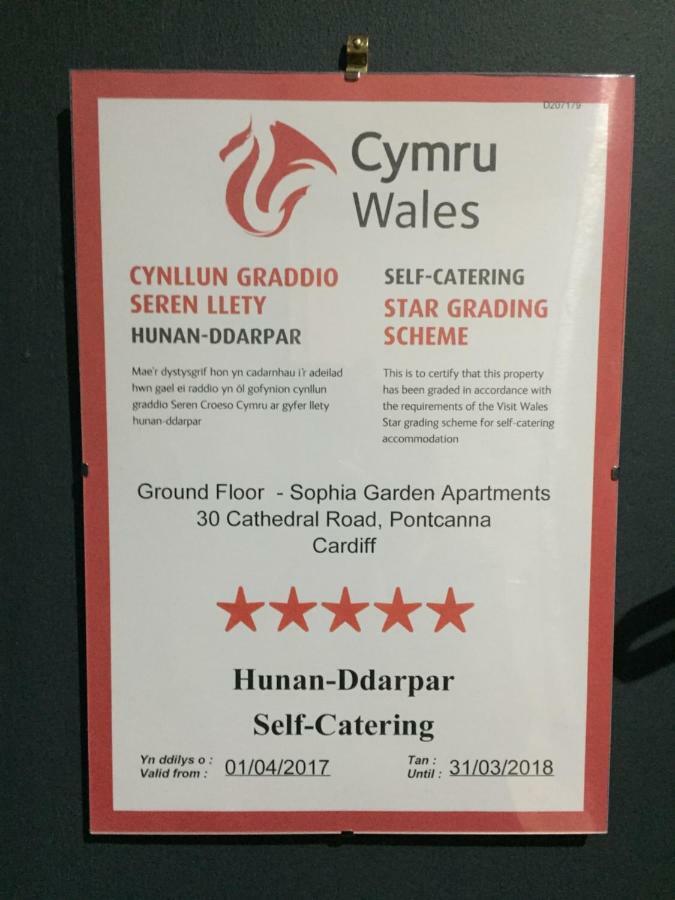 Sophia Gardens Apartment Cardiff Kültér fotó